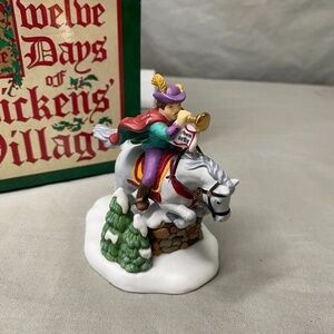 Department 56 Twelve Days of Dickens' Village Eleven Lords a‎ Leaping Porcelain